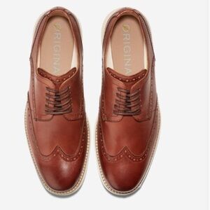 Men's ZERØGRAND Remastered Plain Toe Oxfords size 10.5 in good condition